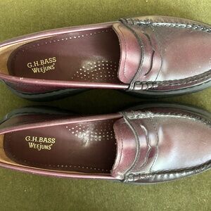 Bass Wejuns Whitney platform penny loafer 8.5 NWOT